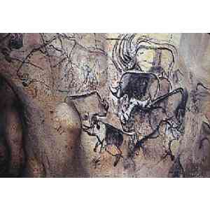 Click para ampliar. Pulsa en el nombre para ver la ficha. Gran Panel, cueva Chauvet (Francia)